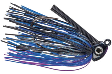 Image of Terminator Heavy Duty Swim Jig, Black Blue Purple, 1/2oz, HDSJ1296