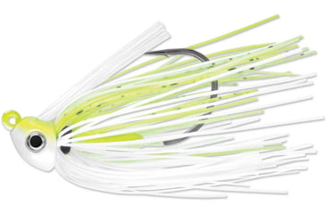 Image of Terminator Heavy Duty Swim Jig, Chartreuse and White Shad, 3/8oz, HDSJ3802