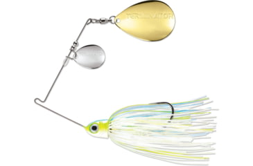 Image of Terminator Pro Series Spinnerbait, Colorado/Colorado Blades, Nickel/Gold Blade Finish, Nashville Sexy, 1/2oz, PSS12CC110NG