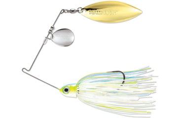 Image of Terminator Pro Series Spinnerbait, Colorado/Willow Blades, Nickel/Gold Blade Finish, Nashville Sexy, 1/2oz, PSS12CW110NG