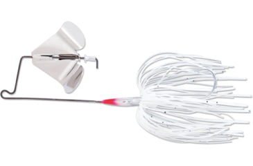 Image of Terminator Super Stainless Buzzbait, Bright White Shad, 1/2oz, TBS12B01N