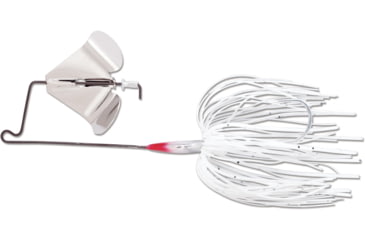 Image of Terminator Super Stainless Buzzbait, Bright White Shad, 3/8oz, TBS38B01N