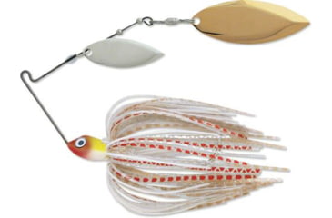 Image of Terminator Super Stainless Spinnerbait, Gold/Nickel Willow Blade, Clown, 1/2oz, S12WW41NG