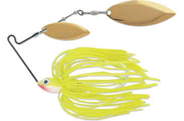 Image of Terminator Super Stainless Spinnerbait, Gold Willow Blade, Sharop Chartreuse, 3/8oz, S38WW04GG