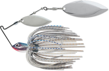 Image of Terminator Super Stainless Spinnerbait, Nickel Willow Blade, Blue Shad, 1/2oz, S12WW42NN