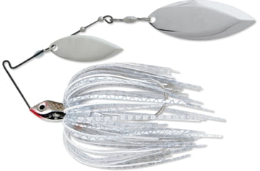 Image of Terminator Super Stainless Spinnerbait, Nickel Willow Blade, Silver Shad, 3/8oz, S38WW44NN