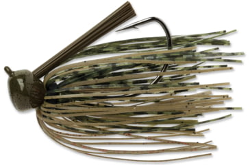 Image of Terminator Weedless Football Jig, Green Pumpkin, 1oz, FJW176