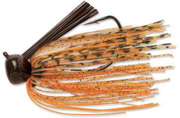 Image of Terminator Weedless Football Jig, Pumpkin Orange, 1oz, FJW171