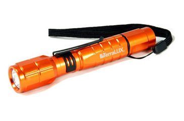 Image of Lightstar 300 LED Flashlight 300 lumens ORANGE 2 X AA batteries TLF-3002AA-OR, Orange TLF-3002AA-OR