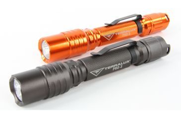 Image of Lightstar Pro 280 Lumen, 2xAA Aluminum 4 Mode LED Flashlight, High-Vis Orange TLF-PRO-3-OR