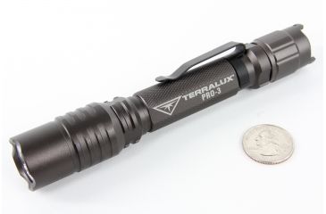 Image of Lightstar Pro 280 Lumen, 2xAA Aluminum 4 Mode LED Flashlight, Titanium Grey TLF-PRO-3-GRY