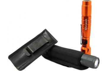 Image of Lightstar TLA-H01-LBK Leather Holster for Lightstar 180, 220 or 300 LED flashlight, Black TLA-H01-LBK