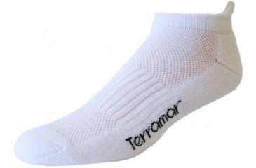 Image of Terramar Atp Ankle Coolmax White Lg 1078-2 WHTIE LG