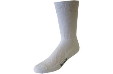 Image of Terramar Atp Crew Coolmax White Lg 1073-2 LG