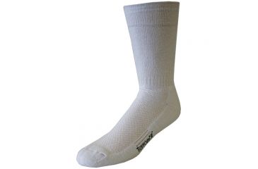 Image of Terramar Atp Crew Coolmax White Md 1073-2 MD