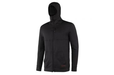 Image of Terramar Geo Fleece Jacket Mens Lg Blk W8761-010 LG
