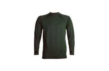 Image of Terramar Polyvalent Mens Crew Sm Grn W-7247-311 SM