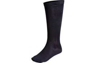Image of Terramar Silk Nylon Sock Liner Sm Black SL-2095-010 SM