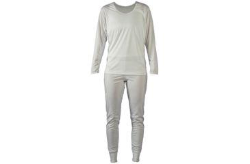 Image of Terramar Silkweight Mens Crew Ls Blk Sm W-6171 BLK SM