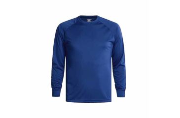 Image of Terramar Silkweight Mens Ls Blue Sm W-6171-424 SM