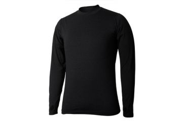 Image of Terramar Thermolator Mens Crew Blk Xl W7543-010 XL
