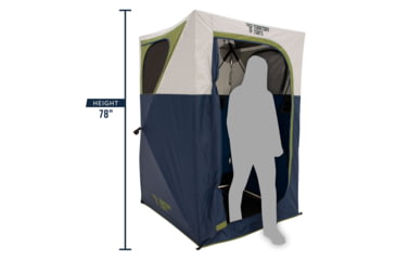 Image of Territory Tents Territory Tents Jet Set Privacy Shower, Deep Blue, 1-Person, PT100DB