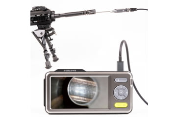 Image of Teslong 26in Rigid Rifle Borescope w/IPS Screen, Black / Mettalic Grey / Lime Green, TSNTG500H