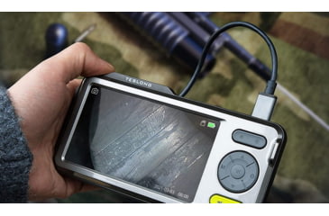 Image of Teslong 26in Rigid Rifle Borescope w/IPS Screen, Black / Mettalic Grey / Lime Green, TSNTG500H