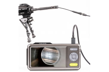 Image of Teslong 45in Flexible Rifle Borescope w/IPS Screen, Black / Mettalic Grey / Lime Green, TSNTG500