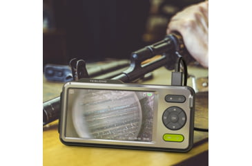 Image of Teslong 45in Flexible Rifle Borescope w/IPS Screen, Black / Mettalic Grey / Lime Green, TSNTG500