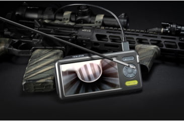 Image of Teslong 45in Flexible Rifle Borescope w/IPS Screen, Black / Mettalic Grey / Lime Green, TSNTG500
