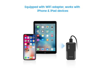 Image of Teslong 45in Flexible Rifle Borescope w/Wi-Fi Adaptor, Black, TSNTG150W
