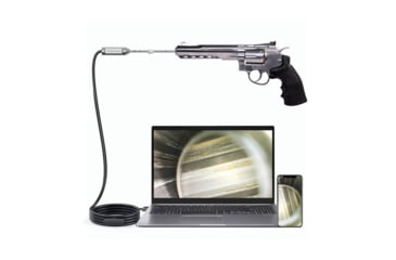 Image of Teslong NTG100P 10in Rigid USB Borescope, Black, Metallic Silver, TSNTG100P