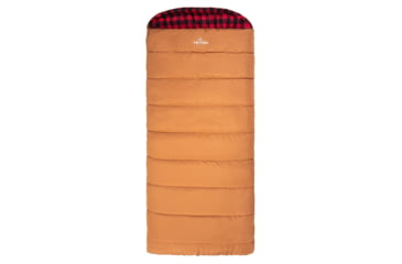 Image of TETON Sports Bridger 20 F Canvas Sleeping Bag, Pecan/Fox, Long, 10051