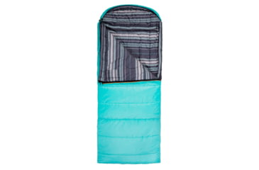 Image of TETON Sports Celsius 0 F Sleeping Bag, Left Zipper, Teal/Grey, Regular, 1176L