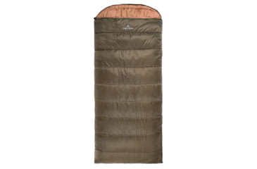 Image of TETON Sports Celsius 0 F Sleeping Bag, Right Zipper, Green, Regular, 188R