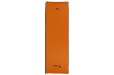 Image of TETON Sports ComfortLite Regular Self-Inflating Sleeping Pad with Velcro, Orange/Grey, Regular, 1041A
