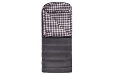 Image of TETON Sports Fahrenheit XXL 0 F Sleeping Bag, Left Zipper, Grey/Red, 2XL, 1060L