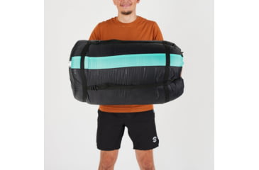 Image of TETON Sports Mammoth 0 F Double Sleeping Bag, Double-Wide, Teal/Grey, 111T