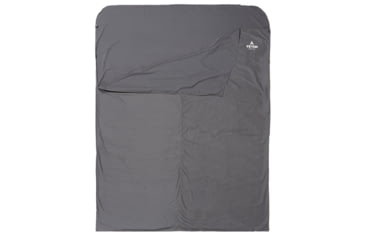 Image of TETON Sports Mammoth Double Sleeping Bag Liner in Cotton, Grey, Double-Wide, 180C