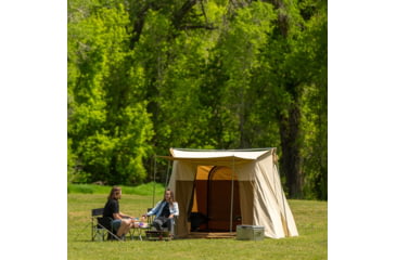 Image of TETON Sports Mesa Canvas Tent, 4 Person, Brown, 2010