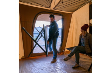 Image of TETON Sports Mesa Canvas Tent, 4 Person, Brown, 2010