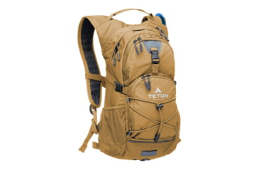 Image of TETON Sports Oasis 22L Hydration Pack with 3L Bladder, Buck Brown, 2102SCBB