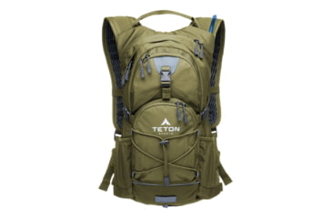 Image of TETON Sports Oasis 22L Hydration Pack with 3L Bladder, Olive, 2102SCOL