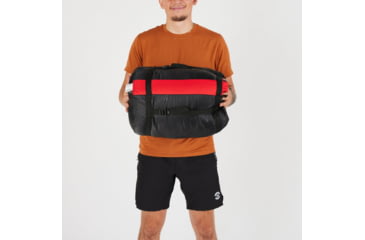 Image of TETON Sports Tracker 5 F Double Mummy Sleeping Bag, Red/Grey, 1109