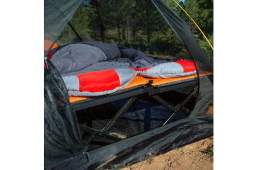 Image of TETON Sports Tracker 5 F Double Mummy Sleeping Bag, Red/Grey, 1109