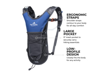 Image of TETON Sports TrailRunner 2L Hydration Pack, Riverside, 2100SCRS