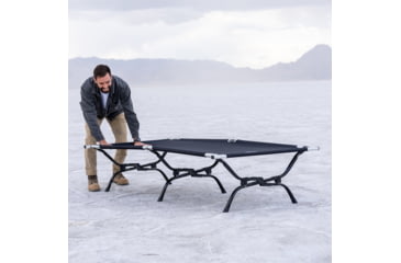 Image of TETON Sports Universal XL Camp Cot with Pivot Arm, Black, Extra Large, 1082A
