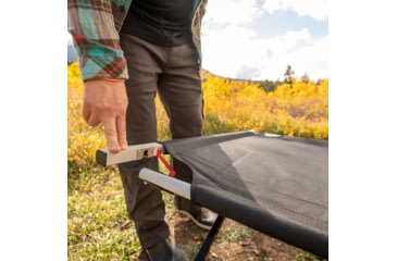 Image of TETON Sports Universal XL Camp Cot with Pivot Arm, Black, Extra Large, 1082A