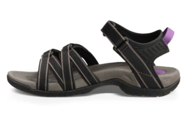 Image of Teva Tirra Womens Sandals, Black/Grey, 5 US, 4266-BKGY-5 US